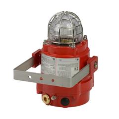Ex LED Beacon BExBG L2DP 115vAC MAGENTA IP66/67 SS304 EExdIICT4/T5